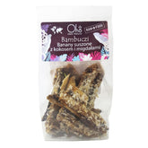 Sušené banány s kokosem a mandlemi syrové BIO 50 g - OHO BAMBOO